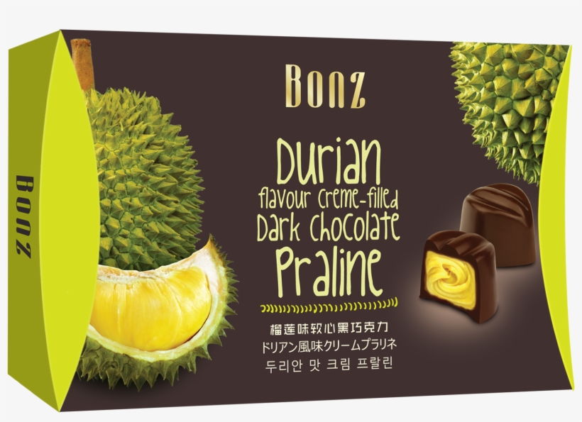 Pack Shot-88gm Creme Praline Durian - Praline, transparent png download