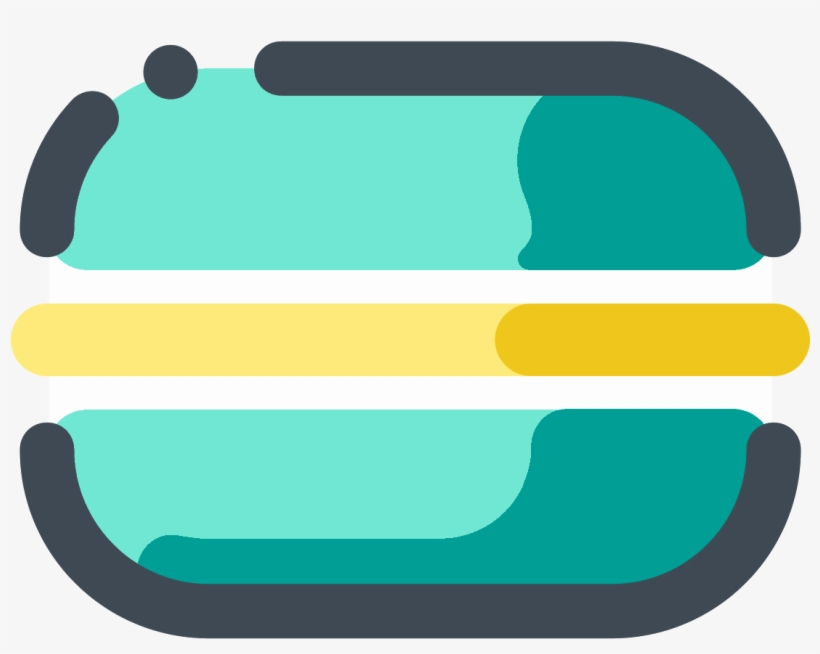 Macaron Vector Png Stock - Macaron Icon, transparent png download