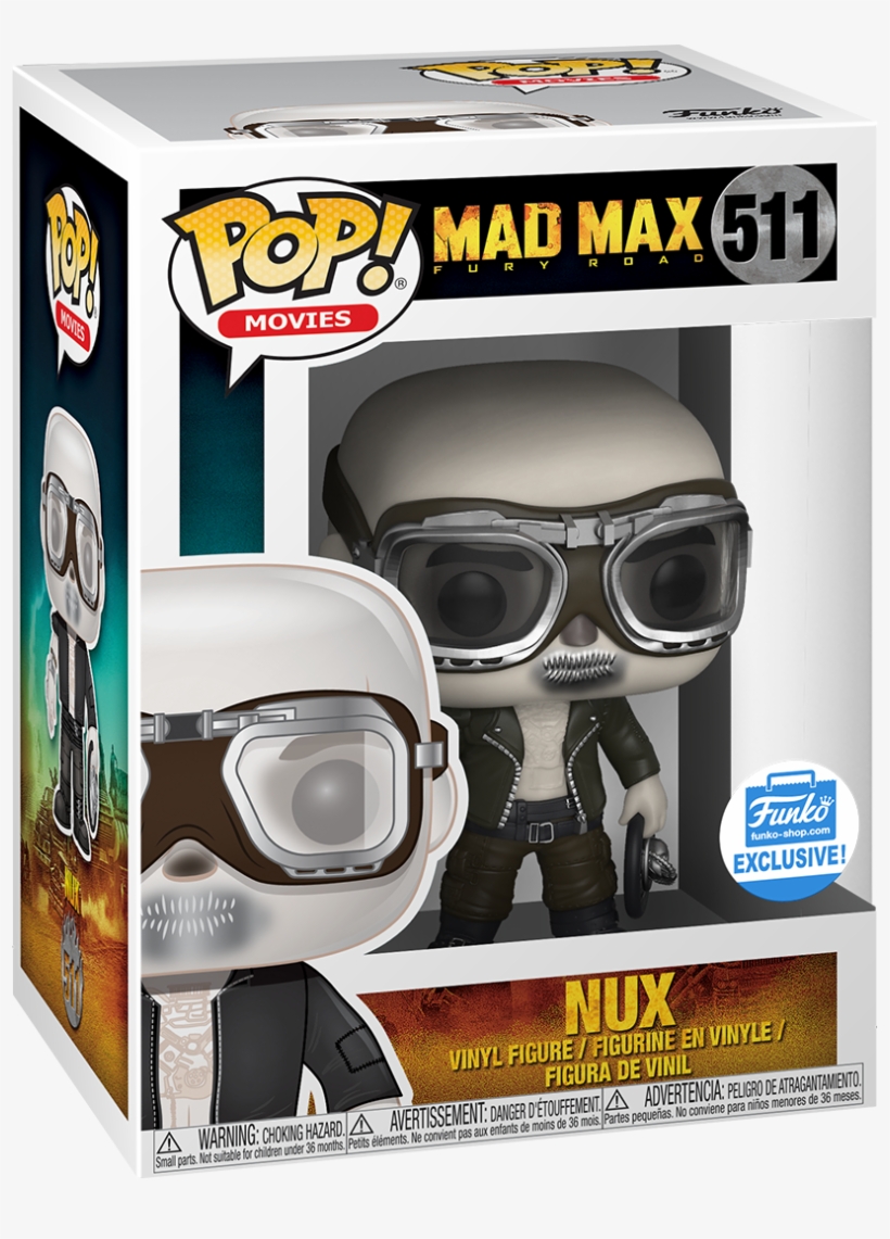 This Weeks Funko Shop Exclusive Is Now Available - Mad Max Fury Road Nux Funko, transparent png download