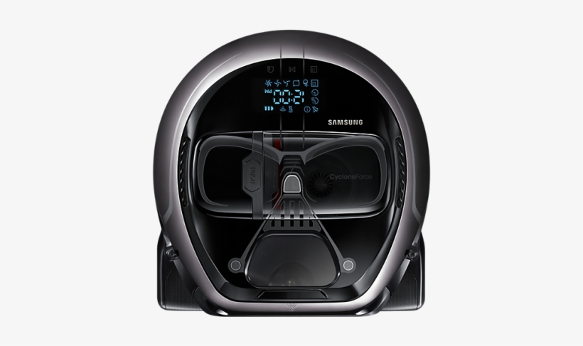 Samsung 2627811268 My Powerbot Star Wars Darth Vader - Samsung Sr20m7070ws Powerbot Plus Vacuum Cleaner, transparent png download
