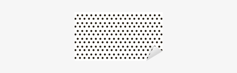 Small Black Polka Dot Background Pixerstick Sticker - Quilt, transparent png download