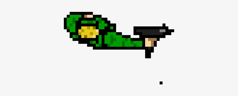Drug Trader With Uzi - Pixel Art, transparent png download