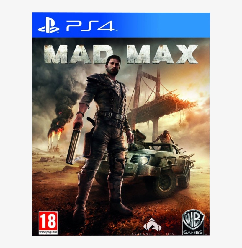 Mad Max - Warner Bros. Mad Max Ps4, transparent png download