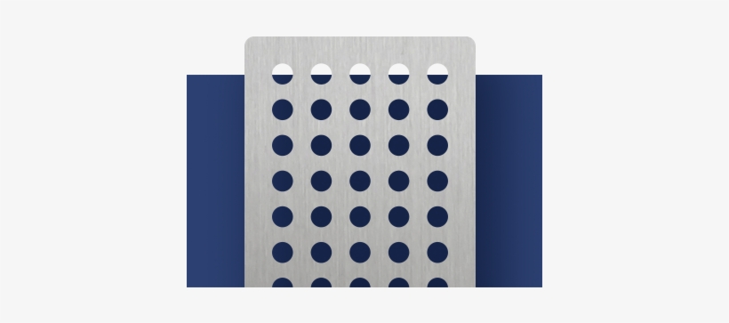 Perforated Metal - Polka Dot, transparent png download