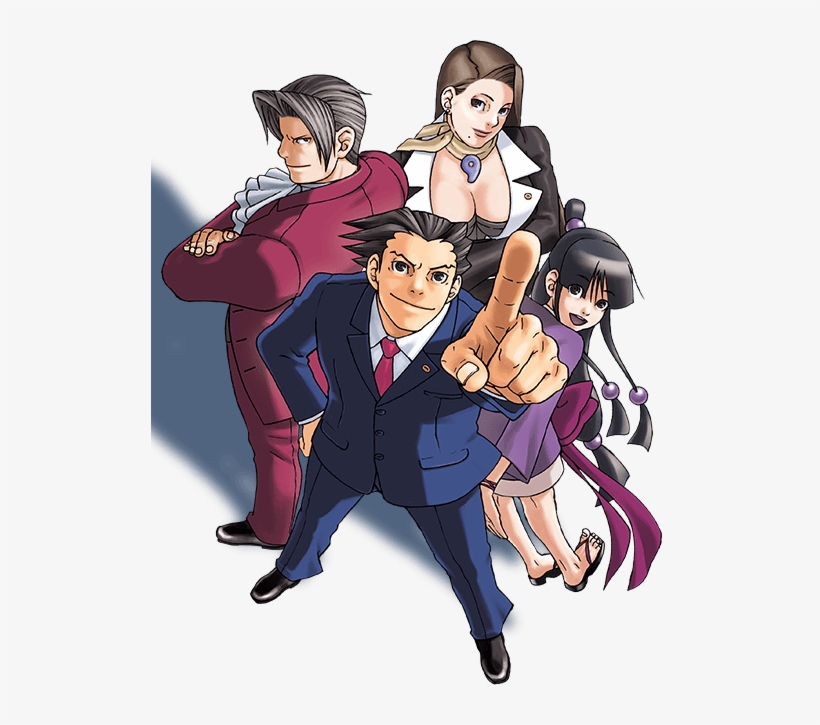 Overview Overview - Gyakuten Saiban Ace Attorney, transparent png download