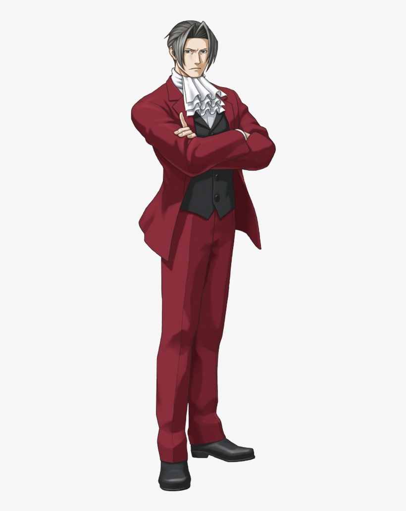 Hairline Like Phoenix Wright - Gyakuten Kenji 2, Ds Game, transparent png download
