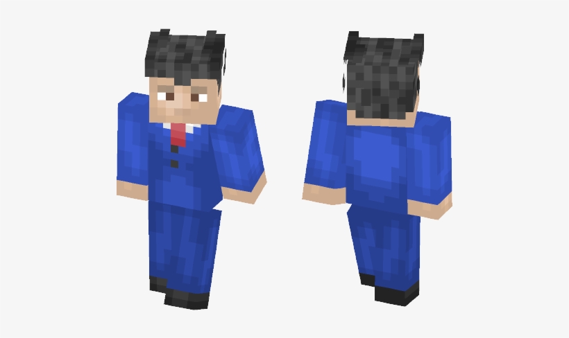 ☆spark☆ - Phoenix Wright - Minecraft Skin Adolf Hitler, transparent png download