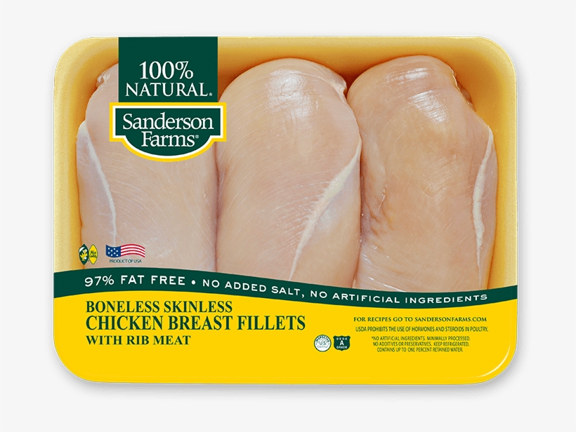 Chicken Breasts With Rib Meat, transparent png download