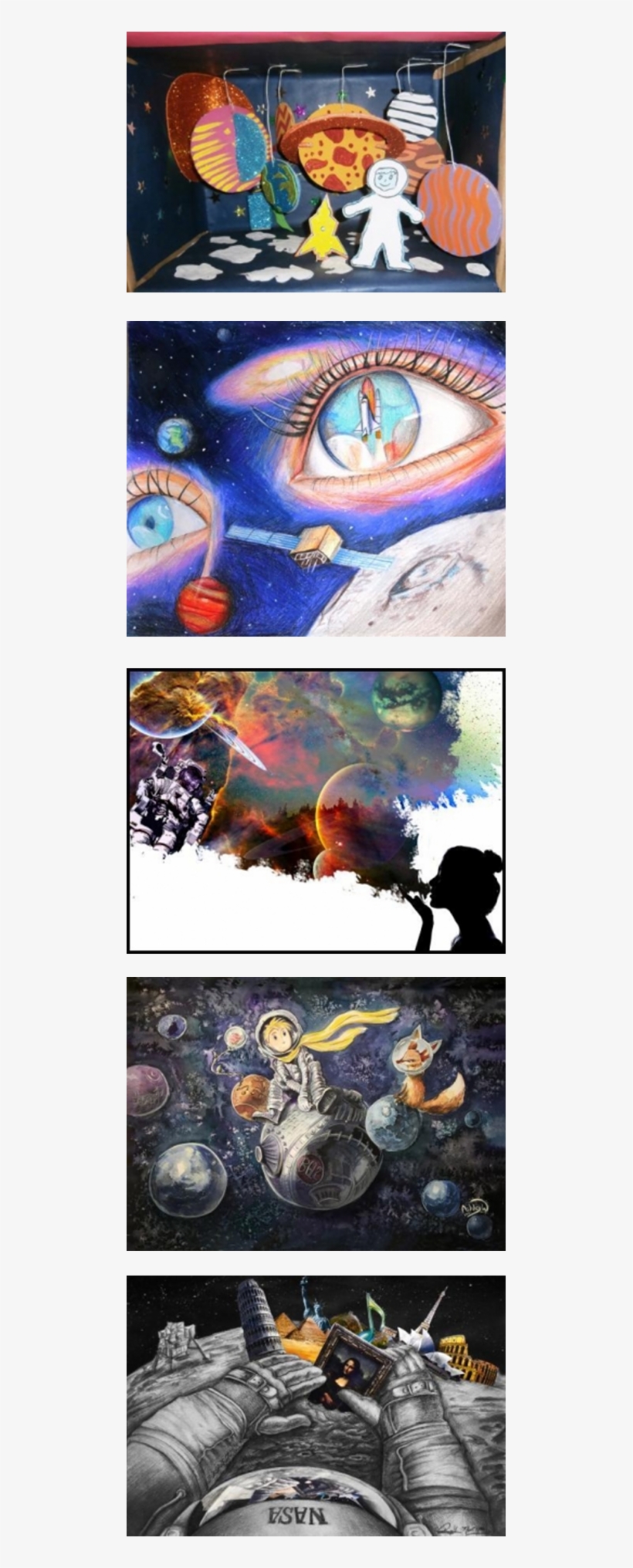 Students Could Enter Artwork In The Following Media - Painting, transparent png download
