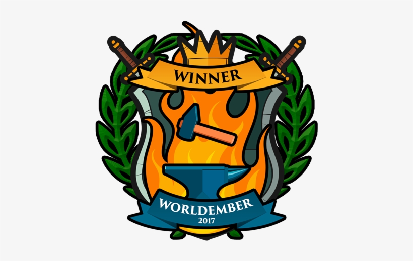Badge Challenge Worldember 2017 Winner, transparent png download
