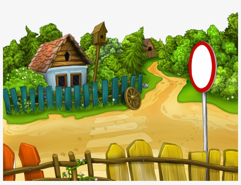 Desde La Casa - Cartoon Hd Background Images Nature, transparent png download