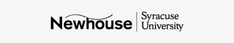 Black Horizontal - S. I. Newhouse School Of Public Communications, transparent png download