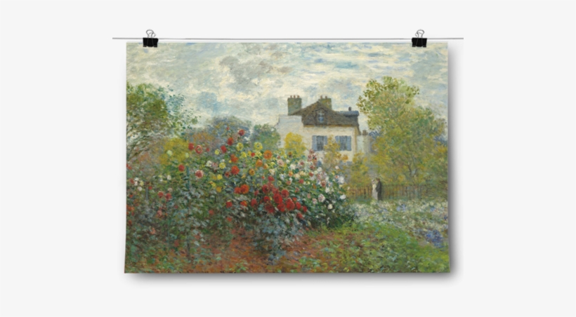 The Artist's Garden - Garden In Paintings, transparent png download