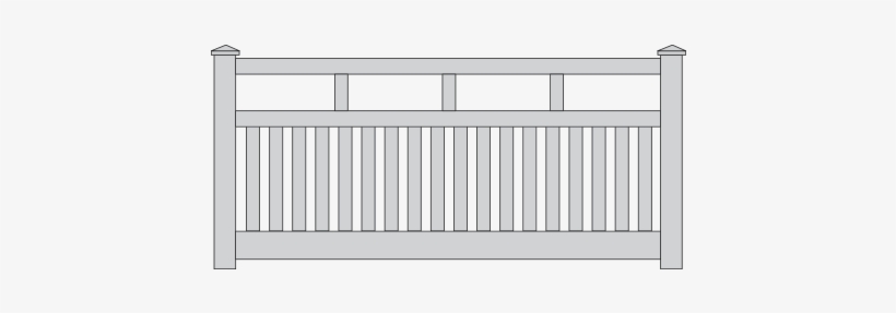 Rosella Picket Fence - Fence, transparent png download