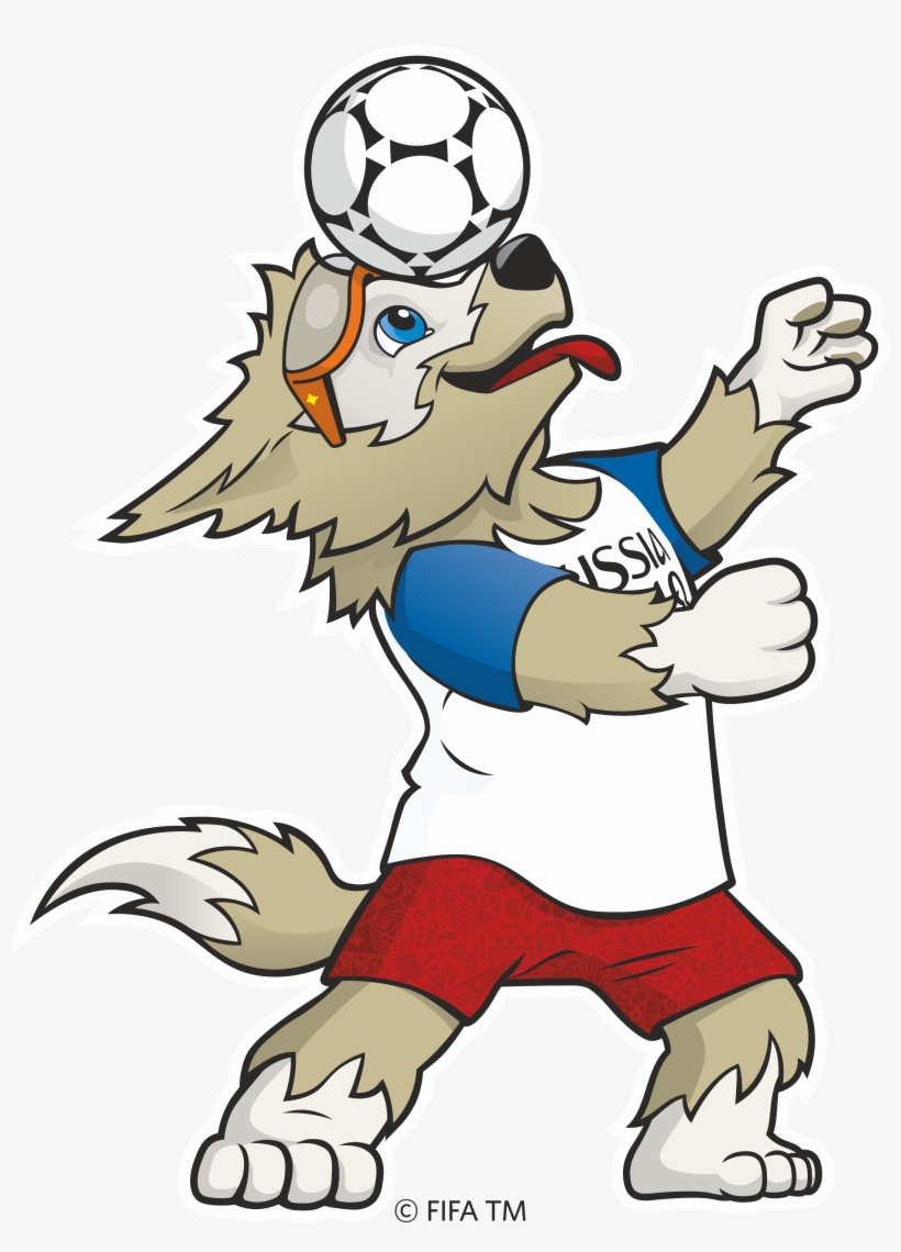 2018, Copa Mundial De Fútbol De 2018, Coupe Du Monde - Zabivaka Mascote, transparent png download