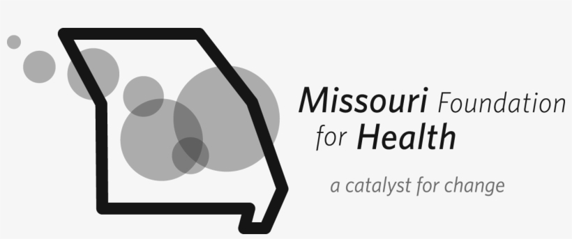 Missouri Foundation For Health Logo Grayscale Horizontal - Missouri, transparent png download
