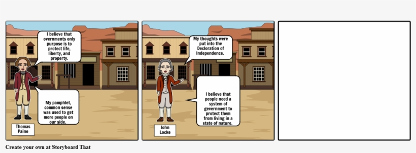 Thomas Paine And John Locke, transparent png download