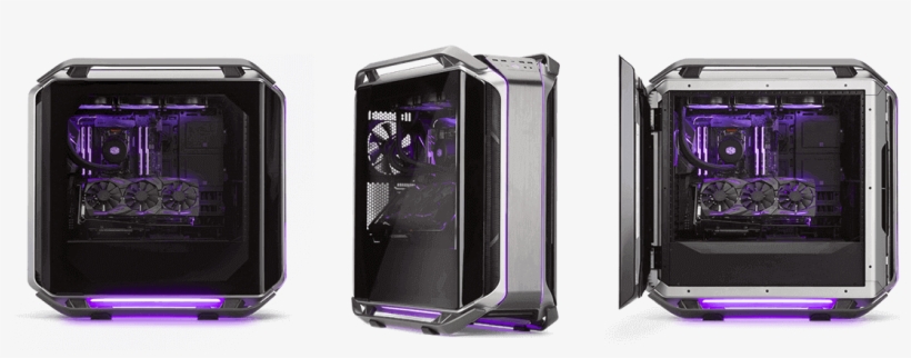 A Panoramic Tempered Glass Side Panel, With Two Curved, transparent png download