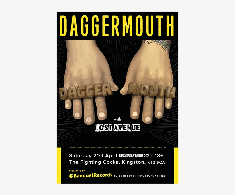 Daggermouth / Lost Avenue / Resuscitators Saturday, transparent png download