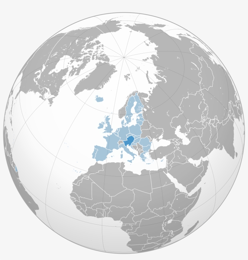Fictional Map Of Austria Within The Eu, transparent png download