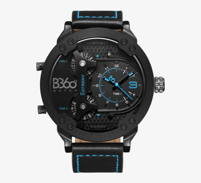 B360 Bstrong-blue Watch, transparent png download
