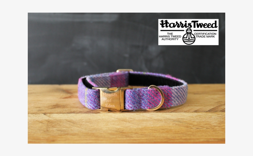 Molly Harris Tweed Dog Collar, transparent png download