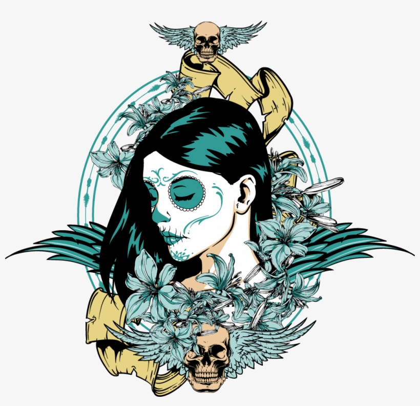 Muerte Sagrada Buy T Shirt Design, transparent png download