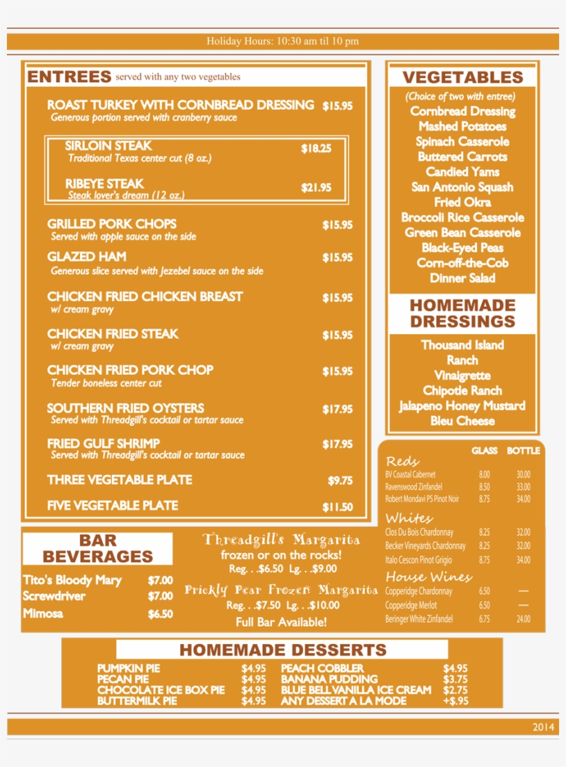 Merry Christmas Special Holiday Menu, transparent png download