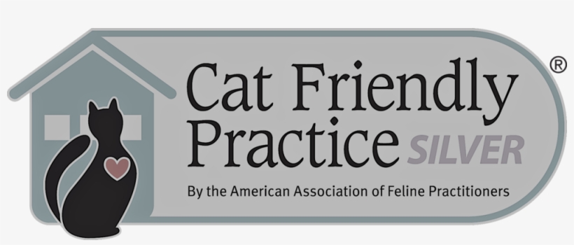 Cat Friendly Logo Silver, transparent png download