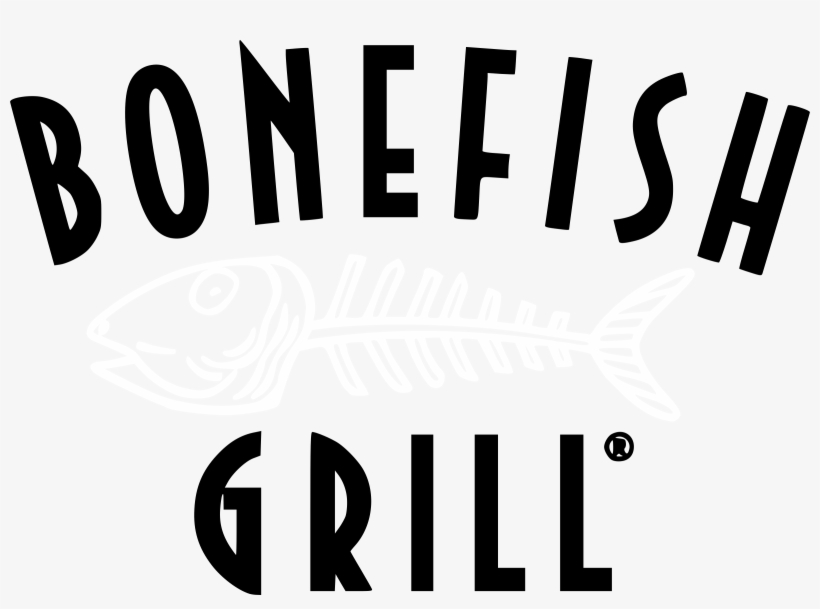 Bonefish Grill Logo Black And White, transparent png download