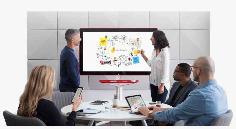 Google Jamboard Will Compete With Microsoft Surface, transparent png download