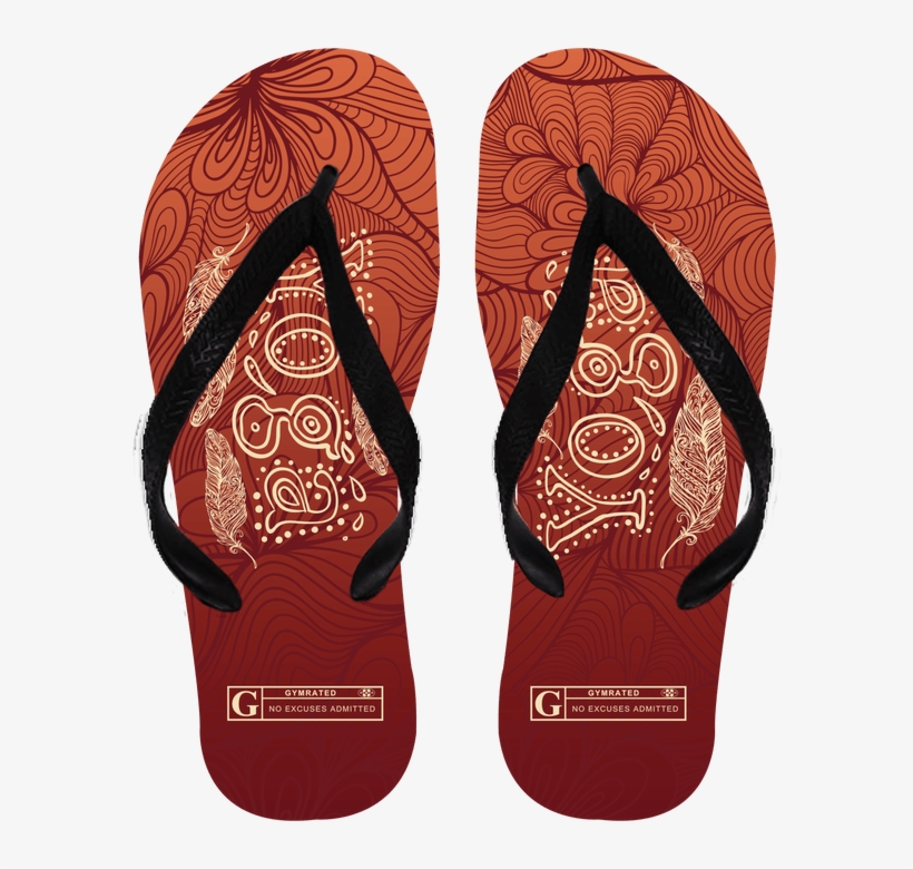 "yoga " Flip Flops, transparent png download
