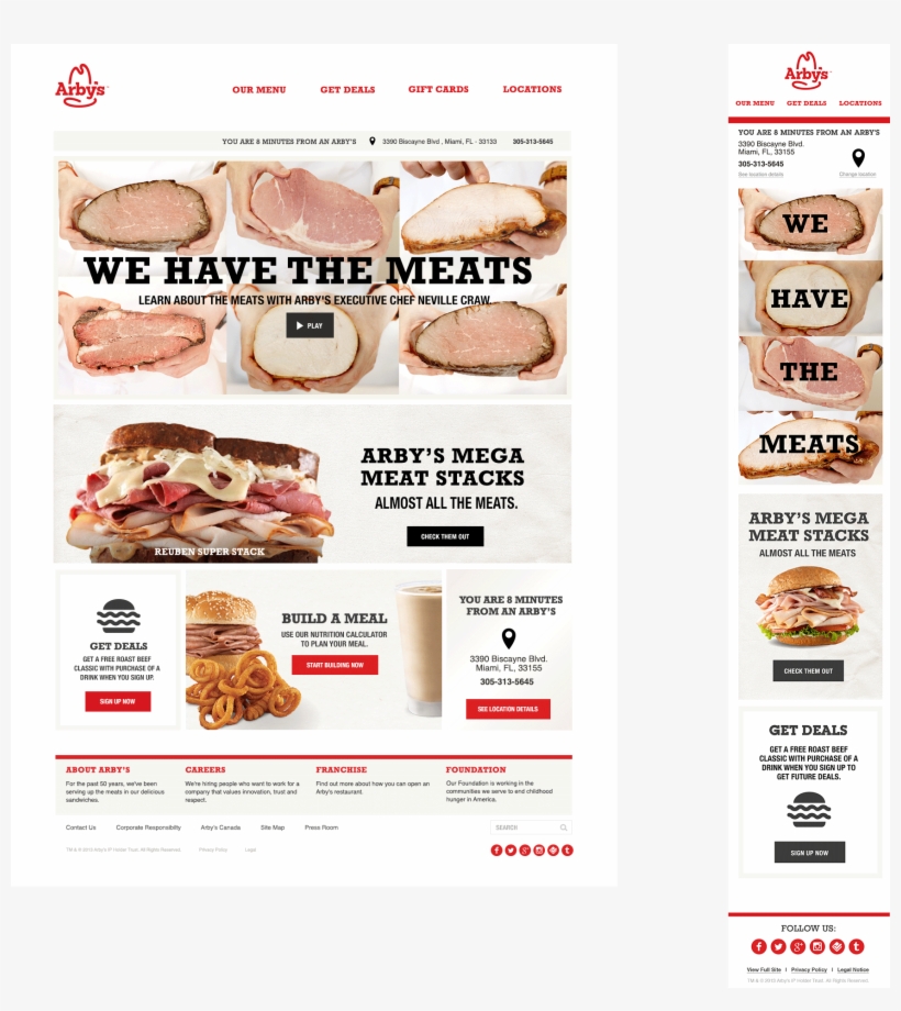 The Meats Welcome You To Arby's, transparent png download