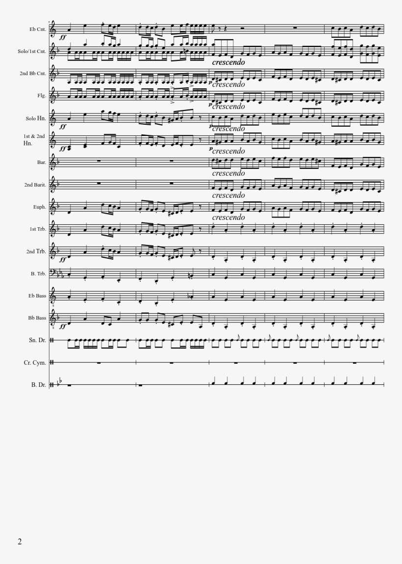 Soviet March Sheet Music Composed By James Hanningan, transparent png download