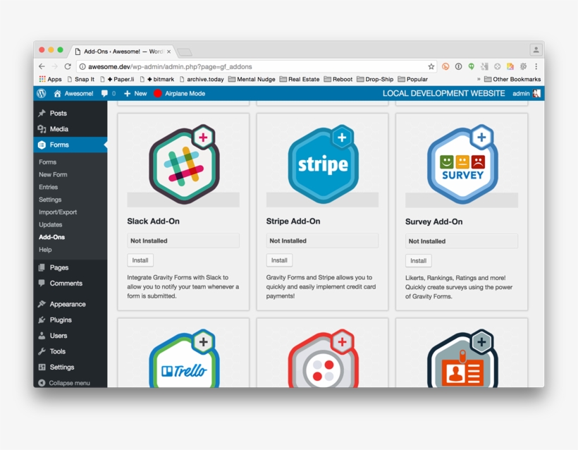 Gravity Forms Stripe Add-on, transparent png download