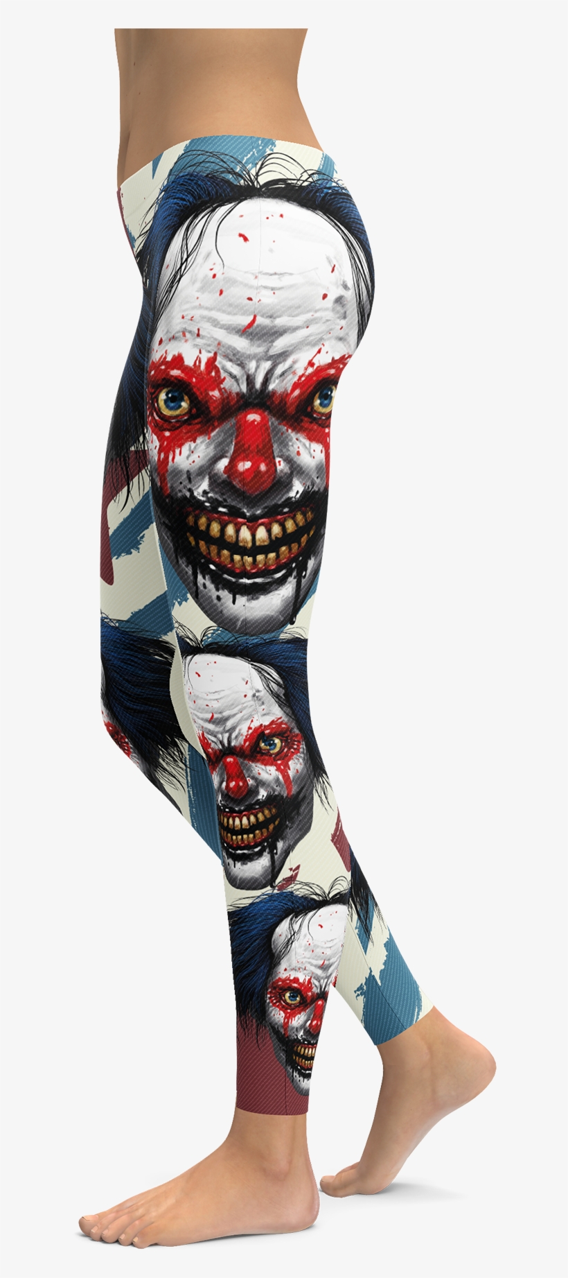Killer Clown Leggings By Gearcrew, transparent png download