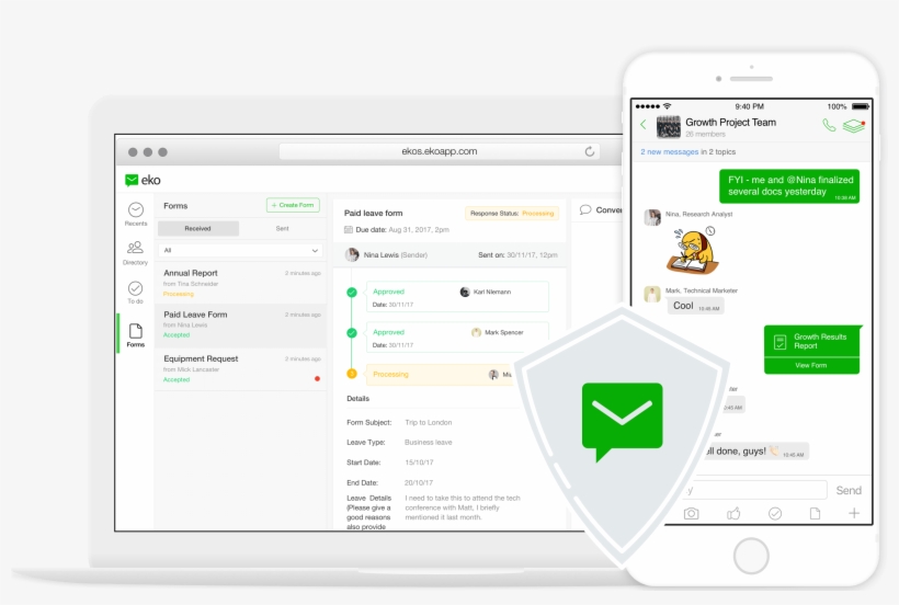 Secure Messaging, transparent png download
