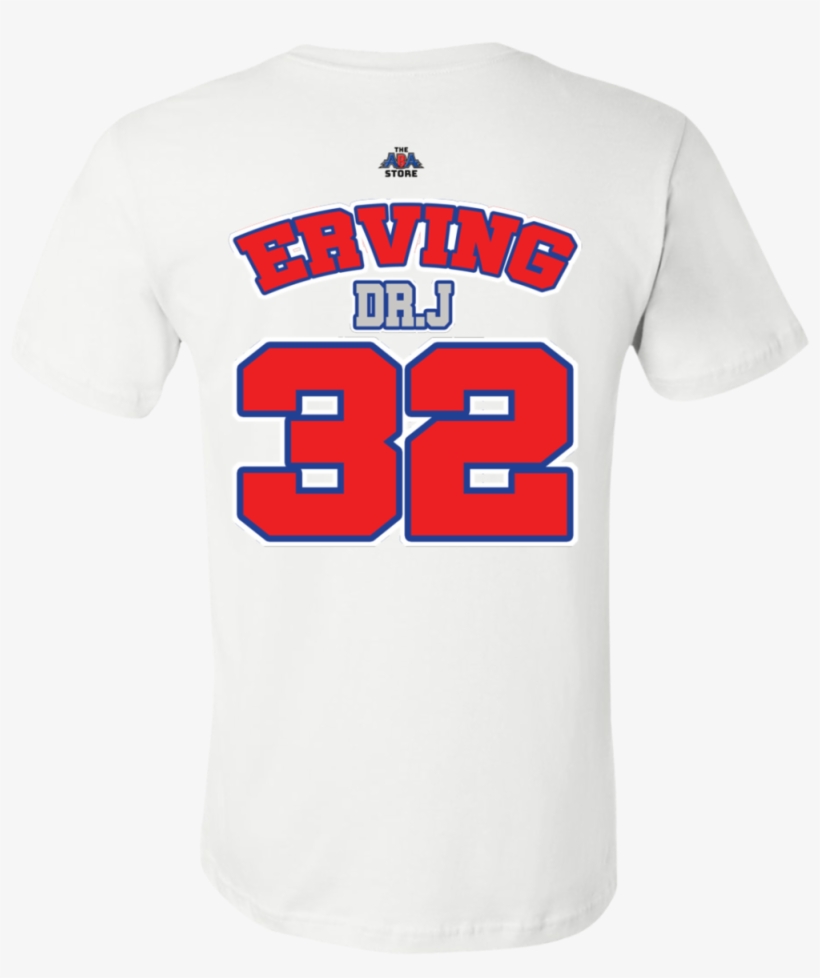 Julius Erving Unisex Jersey Short Sleeve T Shirt, transparent png download