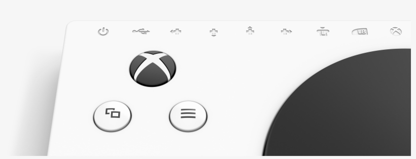 Xbox Adaptive Controller Back V2, transparent png download