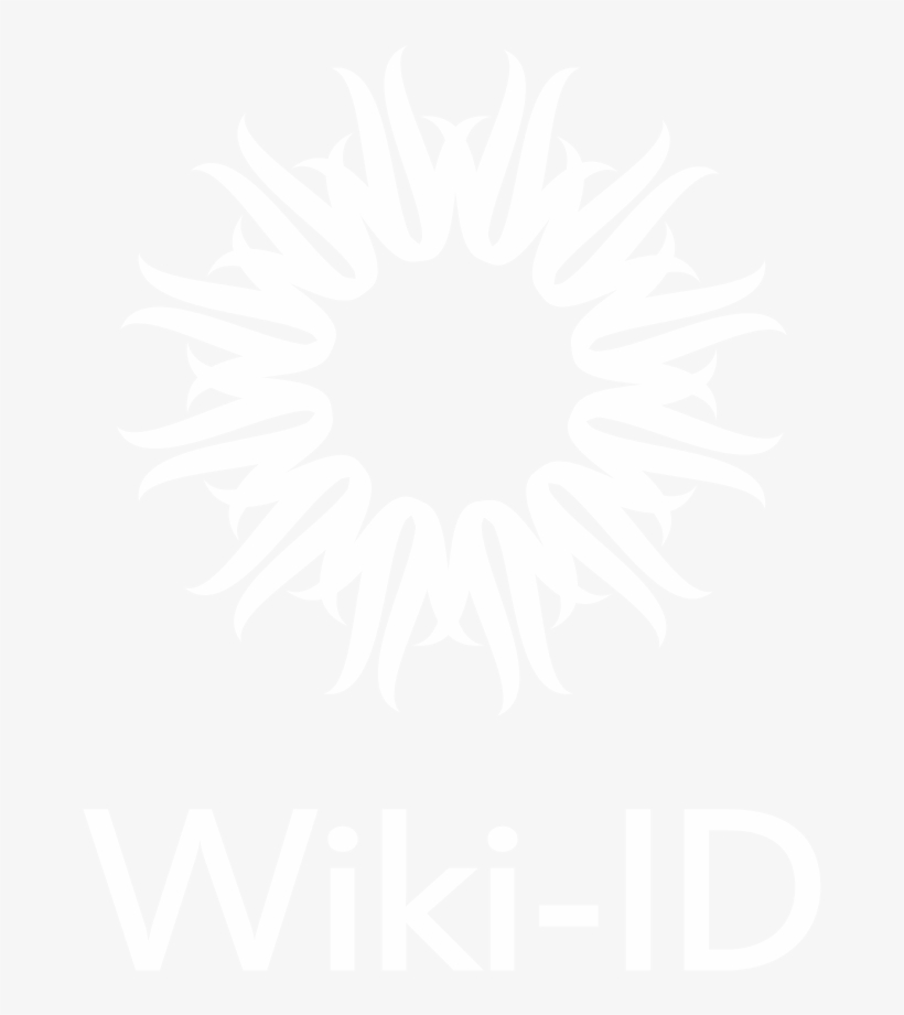 Wiki-id White Logo, transparent png download