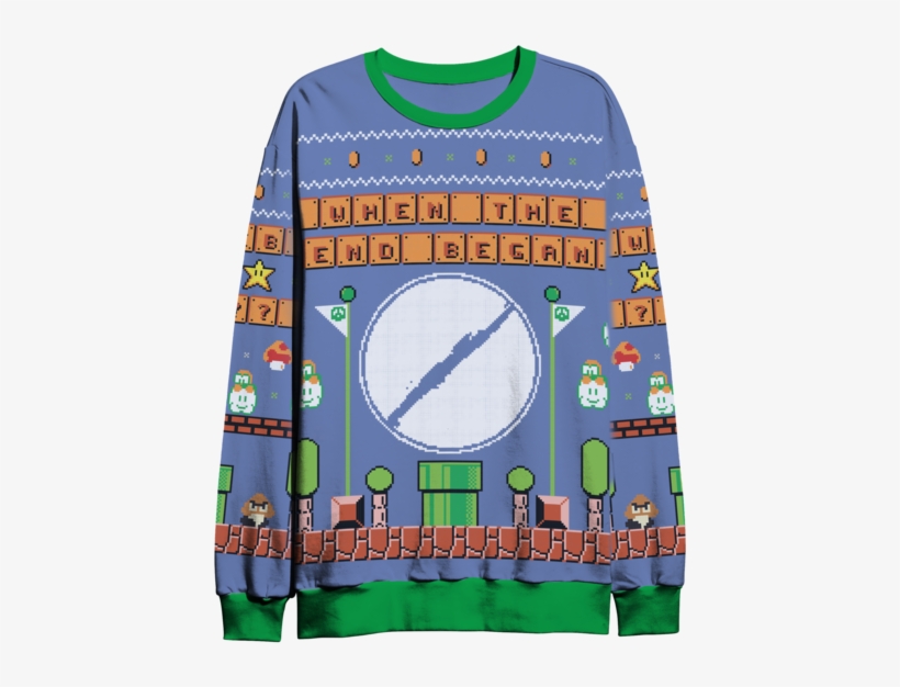 Mario Planet Holiday Sweater, transparent png download