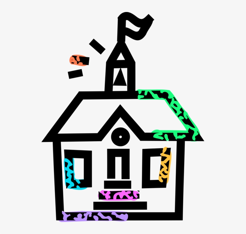 School Image Illustration Of, transparent png download