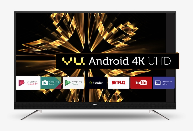 Vu 4k Uhd Android Tv, transparent png download