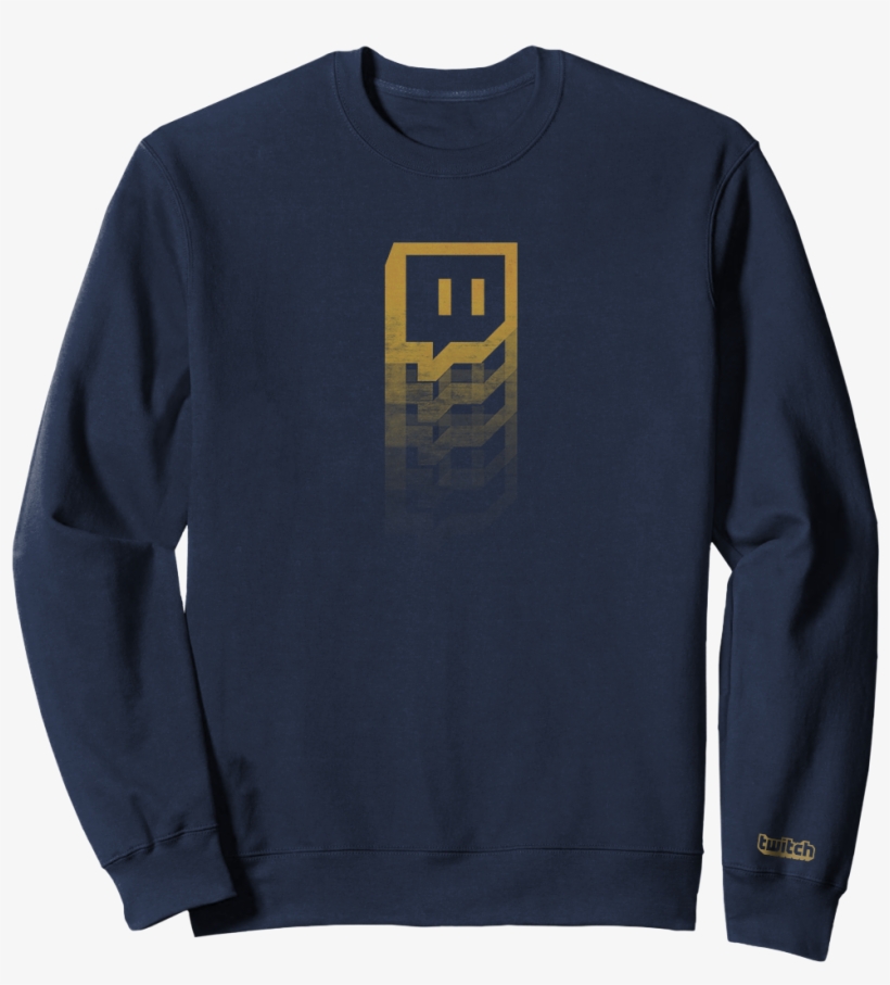 Rising Glitch Navy Crew, transparent png download