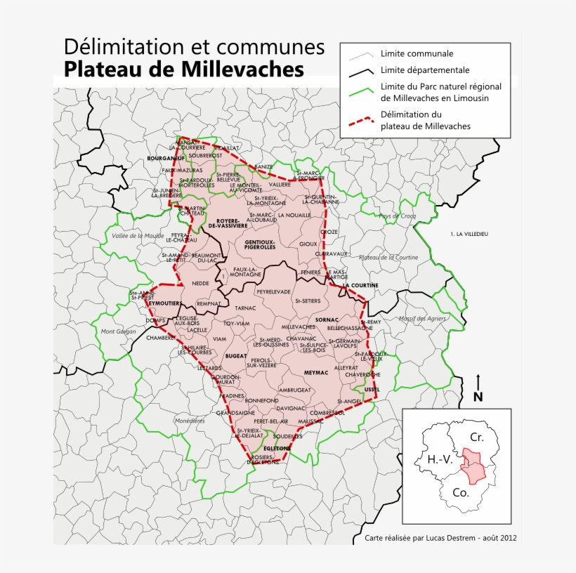 Communes Du Plateau De Millevaches, transparent png download