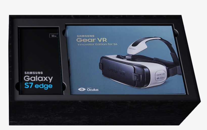 Celular Libre Samsung S7 Edge Gear Vr Negro, transparent png download