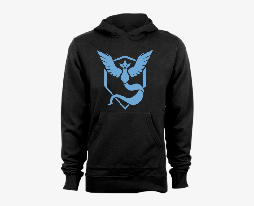 Team Mystic - Dark Hoodie, transparent png download