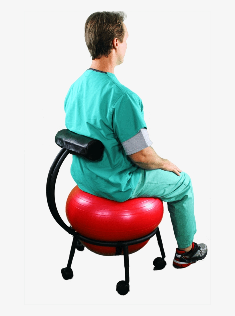 Therapeutic Ball Seat-helps Build A Healthier Back,, transparent png download