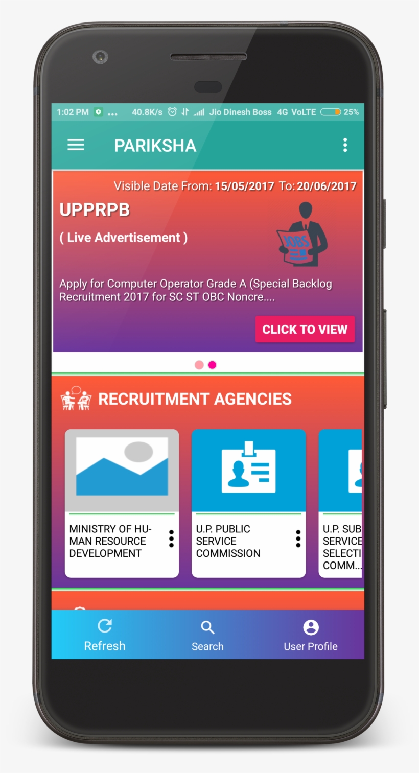 Pariksha Mobile App, transparent png download