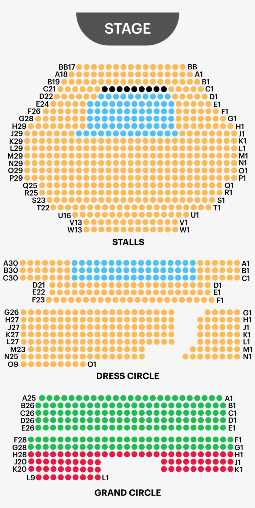 Navigating The Savoy Theatre Seating Plan, transparent png download